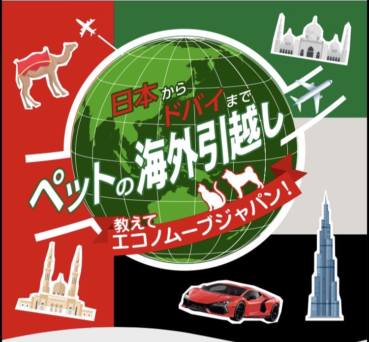 日本からドバイ